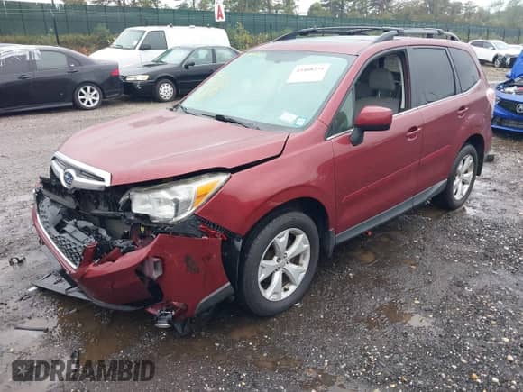 2014 Subaru Forester Limited z VIN JF2SJAHC9EH452369, wystawiony jako IAAI lot #43408275 z przebiegiem 142 629 mil mil oraz . Historia ofert i sprzedaży dostępna na DreamBid. Obrazek 2.