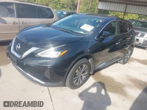 2022 Nissan Murano S with VIN 5N1AZ2AJXNC123514, listed as a IAAI auction lot 43466833 with 56,041 mi miles and . Bid and sale history available at DreamBid. Image 2.