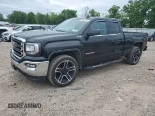 2019 GMC Sierra 1500 SLE with VIN 2GTV2MECXK1214690, listed as a Copart auction lot 60867955 with 70,898 mi miles and Salvage title. Bid and sale history available at DreamBid. Image 1.