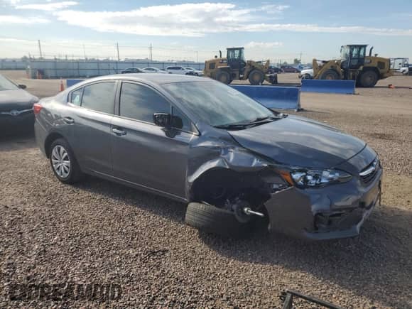 2023 Subaru Impreza с VIN 4S3GKAB64P3602117, выставлен на аукционе Copart как лот 70129225 с пробегом 23 696 миль миль и Списание • Salvage title. История ставок и продаж доступна на DreamBid. Изображение 4.