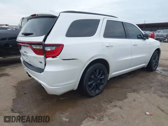 2018 Dodge Durango R/T with VIN 1C4SDJCT7JC115378, listed as a IAAI auction lot 43126572 with 140,895 mi miles and . Bid and sale history available at DreamBid. Image 4.