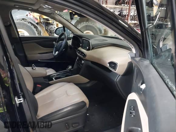 2020 Hyundai Santa Fe SEL with VIN 5NMS3CAD3LH235273, listed as a IAAI auction lot 42751375 with 83,256 mi miles and . Bid and sale history available at DreamBid. Image 5.