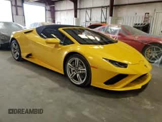 2021 Lamborghini Huracan с VIN ZHWUT5ZF0MLA16128, выставлен на аукционе Copart как лот 80220405 с пробегом 5 437 миль миль и Чистый • Clean title. История ставок и продаж доступна на DreamBid. Изображение 4.