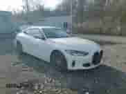 2023 BMW 4 Series 430i xDrive with VIN WBA73AP01PCM95171, listed as a Copart auction lot 83039954 with 22,881 mi miles and Salvage title. Bid and sale history available at DreamBid. Image 11.