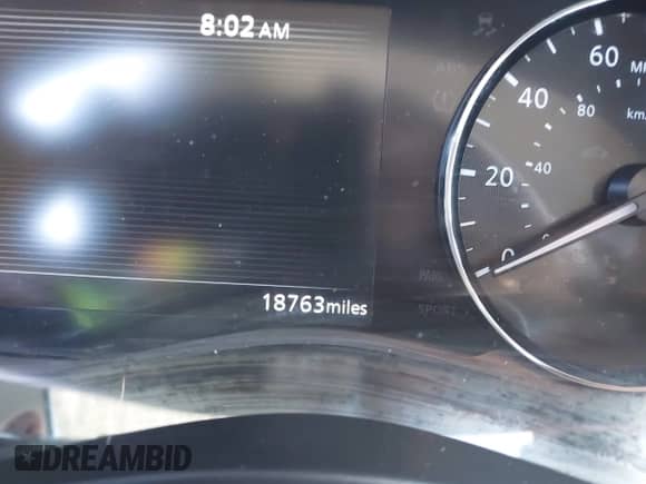 2023 Nissan Kicks SR with VIN 3N1CP5DV8PL536447, listed as a IAAI auction lot 42885383 with 18,763 mi miles and . Bid and sale history available at DreamBid. Image 14.