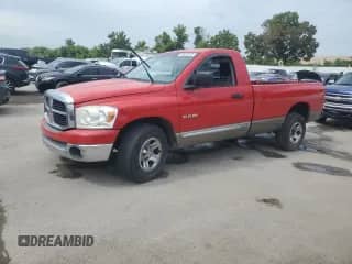 2008 Dodge 1500 SLT with VIN 1D7HA16N78J177858, listed as a Copart auction lot 68020375 with 269,520 mi miles and Salvage title. Bid and sale history available at DreamBid. Image 1.