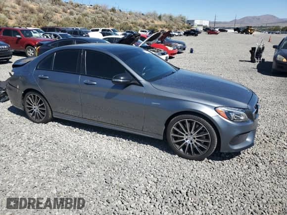 2018 Mercedes-Benz C 43 AMG с VIN 55SWF6EB2JU251965, выставлен на аукционе Copart как лот 67585245 с пробегом 75 579 миль миль и Списание • Salvage title. История ставок и продаж доступна на DreamBid. Изображение 4.