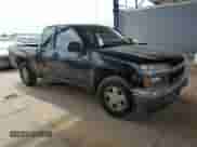 2005 Chevrolet Colorado LS Z85 with VIN 1GCCS196958136060, listed as a Copart auction lot 44746625 with 266,738 mi miles and Salvage title. Bid and sale history available at DreamBid. Image 4.