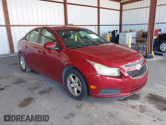 2012 Chevrolet Cruze 1LT with VIN 1G1PF5SC5C7272260, listed as a IAAI auction lot 43165586 with 199,080 mi miles and . Bid and sale history available at DreamBid. Image 1.