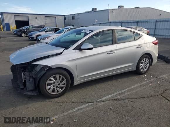 2017 Hyundai Elantra SE z VIN 5NPD74LF0HH146126, wystawiony jako Copart lot #89887615 z przebiegiem Nie podano mil oraz Szkoda całkowita • Salvage title. Historia ofert i sprzedaży dostępna na DreamBid. Obrazek 1.