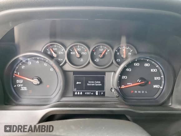 2024 Chevrolet Silverado 1500 Custom Trail Boss with VIN 3GCPDCEK3RG145363, listed as a Copart auction lot 66940325 with 41,557 mi miles and Clean title. Bid and sale history available at DreamBid. Image 9.