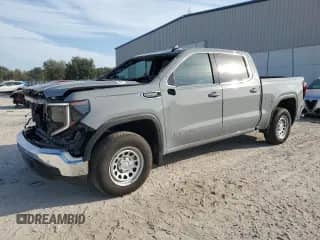 2024 GMC Sierra 1500 SLE with VIN 1GTUUBED0RZ274966, listed as a Copart auction lot 87474084 with 2,338 mi miles and Salvage title. Bid and sale history available at DreamBid. Image 1.