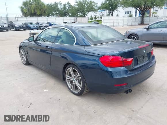 2016 BMW 4 Series 428i with VIN WBA3V7C57G5A28082, listed as a IAAI auction lot 42438917 with 118,464 mi miles and . Bid and sale history available at DreamBid. Image 3.