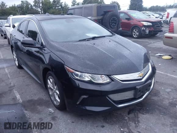 2016 Chevrolet Volt Premier with VIN 1G1RD6S58GU123032, listed as a IAAI auction lot 43345590 with 152,679 mi miles and . Bid and sale history available at DreamBid. Image 1.