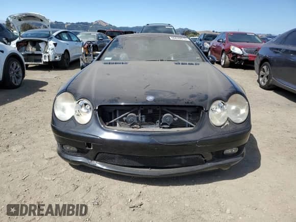 2003 Mercedes-Benz SL 55/63 AMG with VIN WDBSK74F63F041274, listed as a Copart auction lot 66630615 with Not provided miles and Salvage title. Bid and sale history available at DreamBid. Image 5.