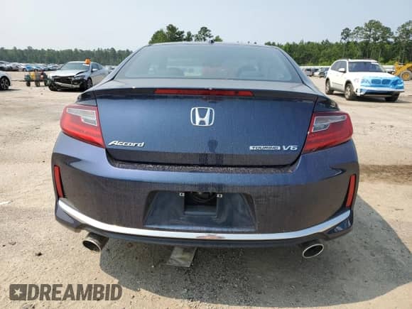 2017 Honda Accord Touring with VIN 1HGCT2B09HA002446, listed as a Copart auction lot 58967205 with 50,493 mi miles and Salvage title. Bid and sale history available at DreamBid. Image 6.