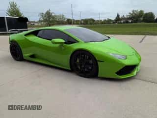 2015 Lamborghini Huracan z VIN ZHWUC1ZF7FLA03405, wystawiony jako Copart lot #57724465 z przebiegiem 31 953 mil mil oraz Czysty tytuł • Clean title. Historia ofert i sprzedaży dostępna na DreamBid. Obrazek 1.