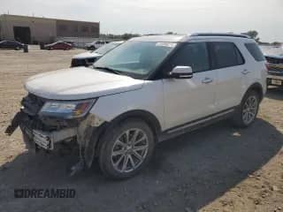 2017 Ford Explorer Limited z VIN 1FM5K8F87HGB83486, wystawiony jako Copart lot #71598615 z przebiegiem 232 511 mil mil oraz Szkoda całkowita • Salvage title. Historia ofert i sprzedaży dostępna na DreamBid. Obrazek 1.