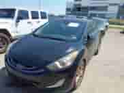 2014 Hyundai Elantra with VIN KMHD35LH5EU196648, listed as a IAAI auction lot 43203532 with 125,619 mi miles and . Bid and sale history available at DreamBid. Image 6.