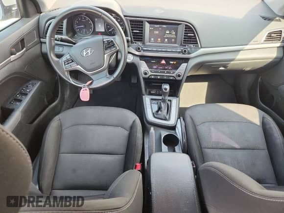 2017 Hyundai Elantra Limited with VIN 5NPD84LF0HH154305, listed as a Copart auction lot 70591215 with 152,956 mi miles and Salvage title. Bid and sale history available at DreamBid. Image 8.