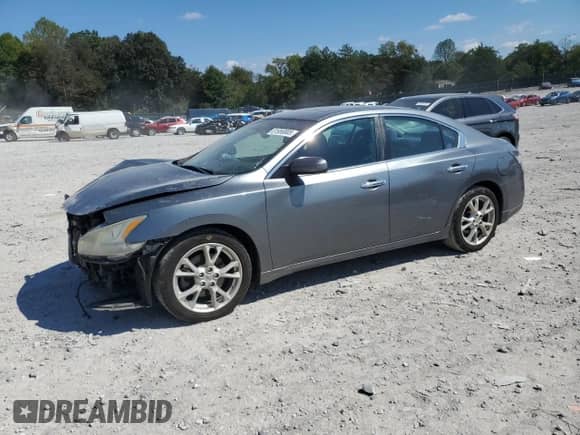 2014 Nissan Maxima S z VIN 1N4AA5APXEC472146, wystawiony jako Copart lot #81956805 z przebiegiem 165 970 mil mil oraz Szkoda całkowita • Salvage title. Historia ofert i sprzedaży dostępna na DreamBid. Obrazek 1.