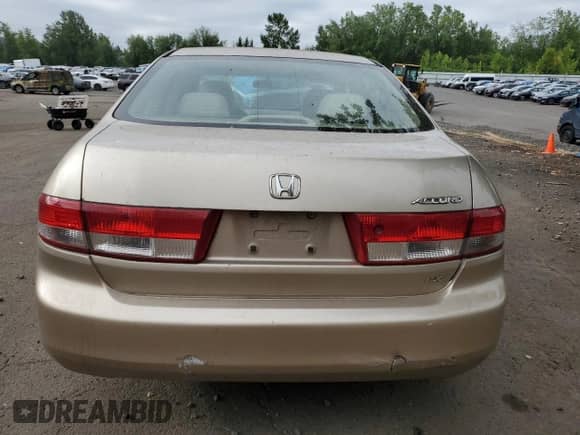 2004 Honda Accord LX с VIN 1HGCM564X4A074567, выставлен на аукционе Copart как лот 65427965 с пробегом 162 341 миль миль и Списание • Salvage title. История ставок и продаж доступна на DreamBid. Изображение 6.