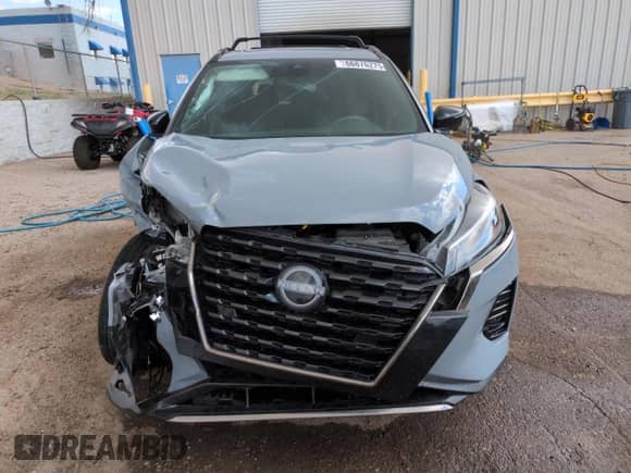 2023 Nissan Kicks SR with VIN 3N1CP5DV1PL482635, listed as a Copart auction lot 66876275 with 24,567 mi miles and Salvage title. Bid and sale history available at DreamBid. Image 5.