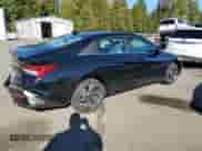 2025 Hyundai Elantra Limited with VIN KMHLN4DJ1SU132152, listed as a Copart auction lot 82442365 with 6,989 mi miles and Salvage title. Bid and sale history available at DreamBid. Image 3.