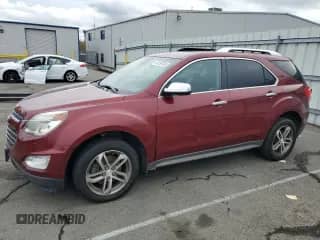 2016 Chevrolet Equinox LTZ z VIN 2GNALDEKXG6247824, wystawiony jako Copart lot #86166705 z przebiegiem 150 414 mil mil oraz Czysty tytuł • Clean title. Historia ofert i sprzedaży dostępna na DreamBid. Obrazek 1.