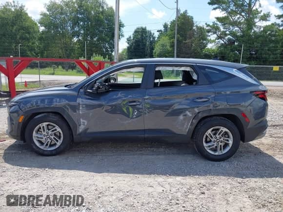 2025 Hyundai Tucson SE with VIN 5NMJA3DE8SH452175, listed as a IAAI auction lot 42718719 with 13,547 mi miles and . Bid and sale history available at DreamBid. Image 14.