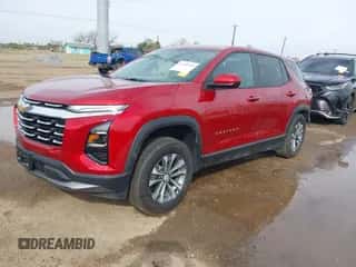 2025 Chevrolet Equinox FWD LT с VIN 3GNAXHEG8SL175663, выставлен на аукционе IAAI как лот 41300295 с пробегом 510 миль миль и . История ставок и продаж доступна на DreamBid. Изображение 2.
