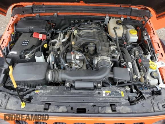 2022 Jeep Wrangler Unlimited Sport S with VIN 1C4HJXDG4NW194018, listed as a Copart auction lot 62114235 with 38,107 mi miles and Salvage title. Bid and sale history available at DreamBid. Image 12.