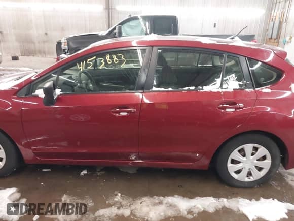2015 Subaru Impreza 2.0i with VIN JF1GPAA61F9234631, listed as a IAAI auction lot 41513883 with 133,937 mi miles and . Bid and sale history available at DreamBid. Image 14.
