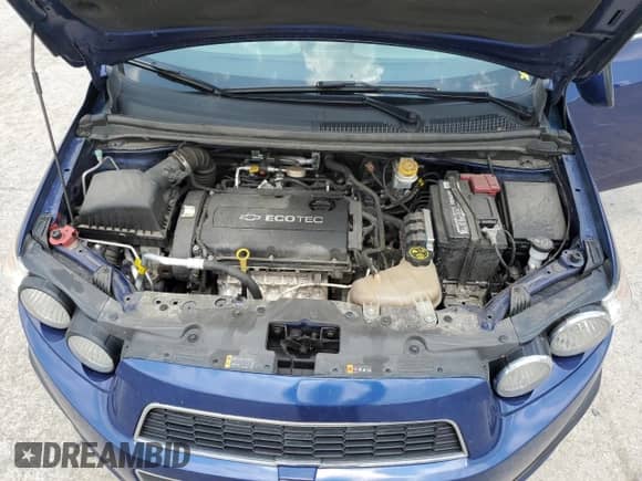 2013 Chevrolet Sonic LT with VIN 1G1JC5SH5D4184080, listed as a Copart auction lot 59438605 with 50,220 mi miles and Salvage title. Bid and sale history available at DreamBid. Image 11.