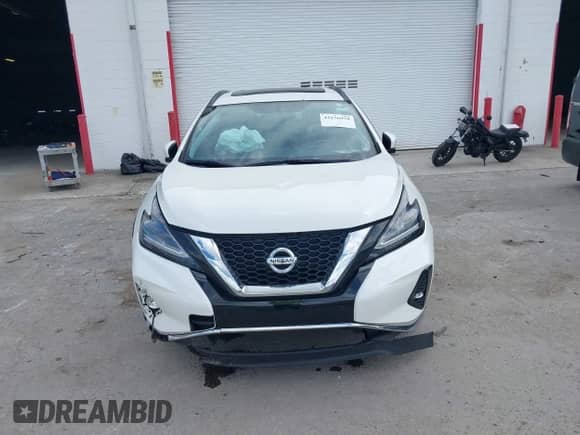 2019 Nissan Murano SV with VIN 5N1AZ2MJ0KN106748, listed as a IAAI auction lot 43276978 with 115,769 mi miles and . Bid and sale history available at DreamBid. Image 6.