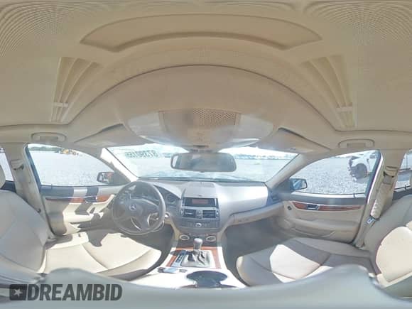 2010 Mercedes-Benz C 300 Sport with VIN WDDGF5EB9AR126056, listed as a Copart auction lot 87390155 with 133,971 mi miles and Salvage title. Bid and sale history available at DreamBid. Image 14.