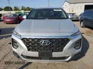 2019 Hyundai Santa Fe SE z VIN 5NMS23AD5KH036095, wystawiony jako Copart lot #84899365 z przebiegiem 121 468 mil mil oraz Czysty tytuł • Clean title. Historia ofert i sprzedaży dostępna na DreamBid. Obrazek 5.