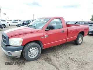 2007 Dodge 2500 SLT with VIN 3D7KR26D67G766136, listed as a Copart auction lot 61985835 with 78,239 mi miles and Salvage title. Bid and sale history available at DreamBid. Image 1.