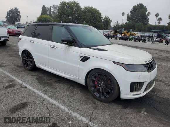 2022 Land Rover Range Rover Sport HST с VIN SALWS2RUXNA230645, выставлен на аукционе Copart как лот 72059045 с пробегом Не указан миль и Списание • Salvage title. История ставок и продаж доступна на DreamBid. Изображение 4.
