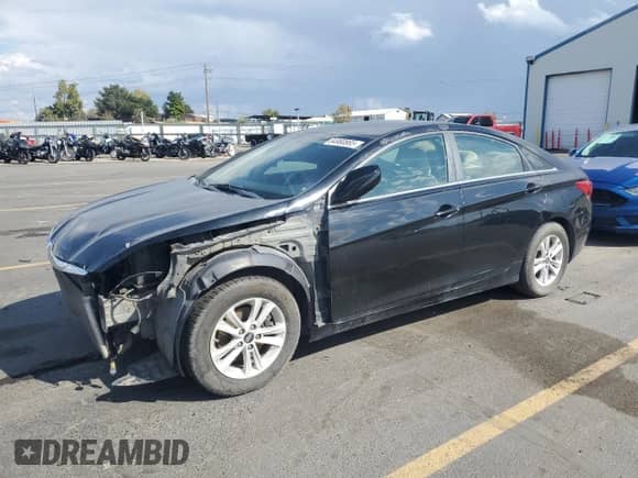 2013 Hyundai Sonata GLS with VIN 5NPEB4AC4DH762532, listed as a Copart auction lot 84960865 with 112,545 mi miles and Salvage title. Bid and sale history available at DreamBid. Image 1.