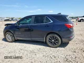 2021 Chevrolet Equinox LT with VIN 3GNAXKEV8MS118271, listed as a Copart auction lot 81875815 with 40,933 mi miles and Salvage title. Bid and sale history available at DreamBid. Image 2.