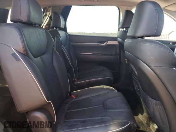 2023 Hyundai Palisade XRT с VIN KM8R34GE1PU605571, выставлен на аукционе Copart как лот 50104185 с пробегом 22 408 миль миль и Списание • Salvage title. История ставок и продаж доступна на DreamBid. Изображение 12.