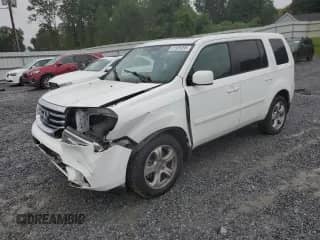 2013 Honda Pilot EX-L with VIN 5FNYF4H56DB028398, listed as a Copart auction lot 81926395 with 83,635 mi miles and Salvage title. Bid and sale history available at DreamBid. Image 1.