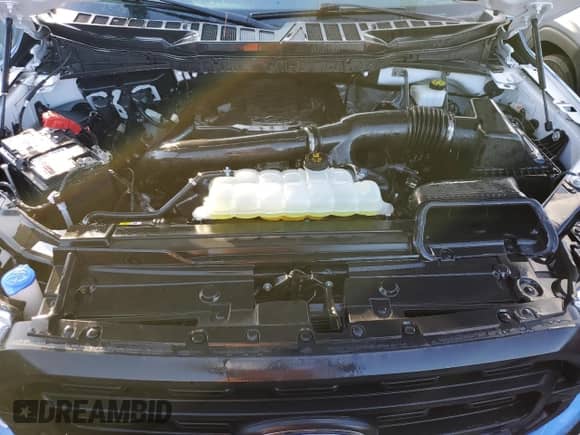 2022 Ford F-150 XL z VIN 1FTFX1C84NKE67799, wystawiony jako Copart lot #79123654 z przebiegiem Nie podano mil oraz Nie do naprawy • Non repairable. Historia ofert i sprzedaży dostępna na DreamBid. Obrazek 12.