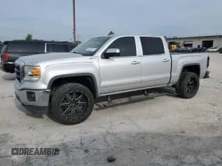 2015 GMC Sierra 1500 SLT with VIN 3GTP1VEC0FG402343, listed as a Copart auction lot 66903915 with 192,997 mi miles and Salvage title. Bid and sale history available at DreamBid. Image 1.