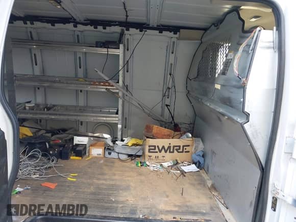 2016 Chevrolet Express Cargo with VIN 1GCWGBFF9G1287632, listed as a IAAI auction lot 42621435 with 61,701 mi miles and . Bid and sale history available at DreamBid. Image 8.
