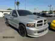 2004 Dodge RAM with VIN 3D3HA16H84G176273, listed as a Copart auction lot 88581775 with 105,389 mi miles and Clean title. Bid and sale history available at DreamBid. Image 1.