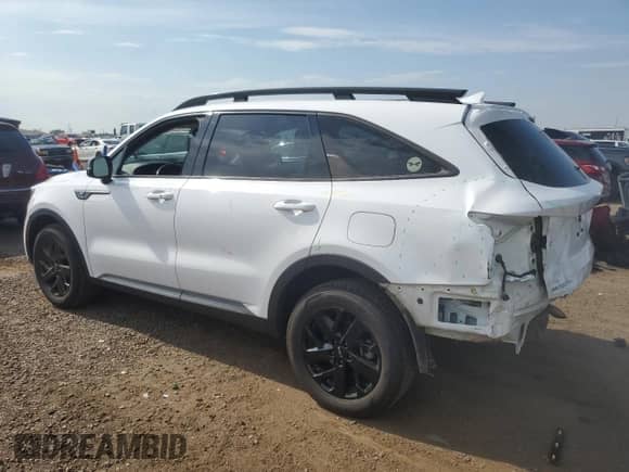 2023 Kia Sorento X-Line S with VIN 5XYRLDLC6PG164322, listed as a Copart auction lot 65471235 with 78,827 mi miles and Salvage title. Bid and sale history available at DreamBid. Image 2.