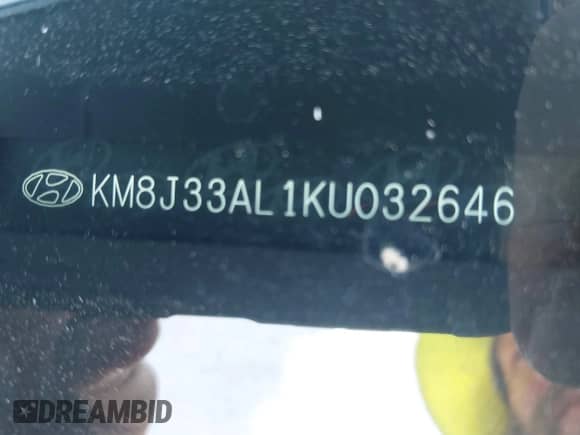 2019 Hyundai Tucson SEL с VIN KM8J33AL1KU032646, выставлен на аукционе IAAI как лот 43325516 с пробегом 63 054 миль миль и . История ставок и продаж доступна на DreamBid. Изображение 9.