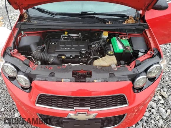 2015 Chevrolet Sonic RS z VIN 1G1JH6SB6F4116201, wystawiony jako Copart lot #85675864 z przebiegiem 86 670 mil mil oraz Czysty tytuł • Clean title. Historia ofert i sprzedaży dostępna na DreamBid. Obrazek 11.